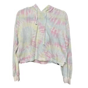 Pink by Victoria Secret Tye Dye Sheer Pullover Small